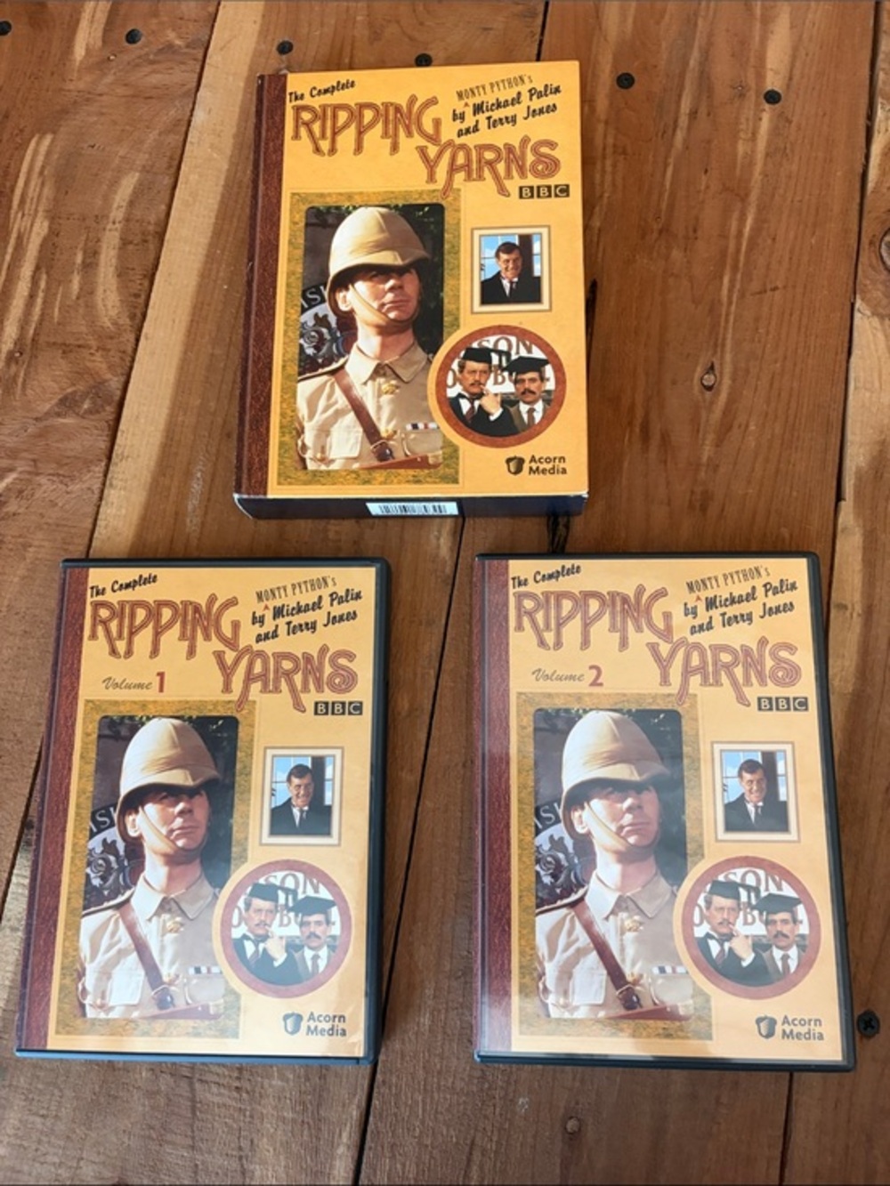 The Complete Ripping Yarns DVD Set Michael Palin Terry Jones BBC Acorn Media OOP